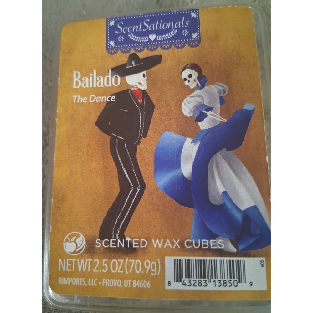 ScentSationals Bailado The Dance Scented Wax Cubes Fruit Fragrance 4 Pack Ltd Ed - Picture 3 of 5